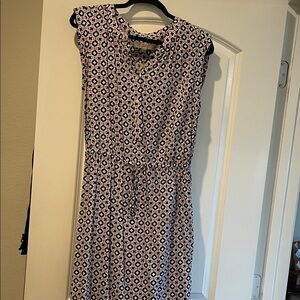 FREE with closet purchase LOFT Geometric lavender M Dress